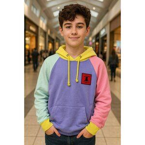 Teddy Fresh Multicolored Hoodie Sweater Multicolored Medium